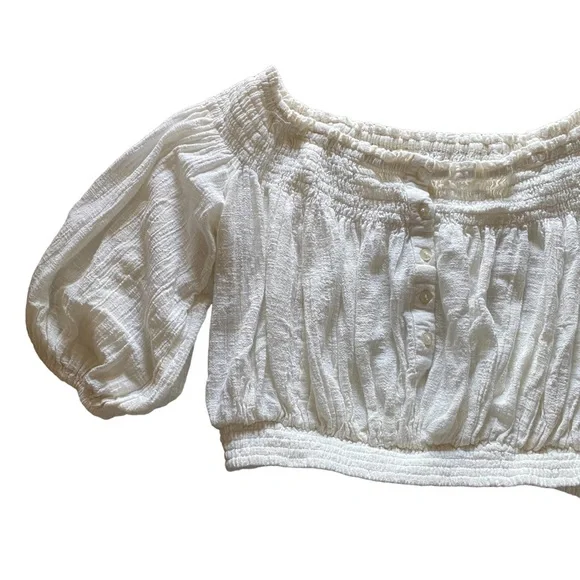 Free People Dancing Till Dawn off-shoulder top - Picture 5 of 9